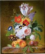 unknow artist Floral, beautiful classical still life of flowers.041 France oil painting reproduction